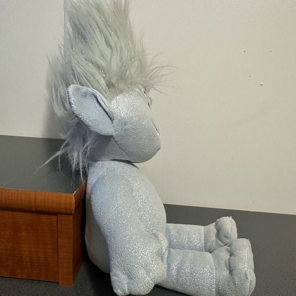 Build a Bear Guy Diamond Blue Troll DreamWorks Plush Large Glittery Hair Works - Picture 2 of 8